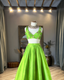 OG LIME GREEN MIRROR BUSTIER
