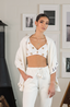 OG WHITE MIRROR BUSTIER
