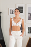 OG WHITE MIRROR BUSTIER