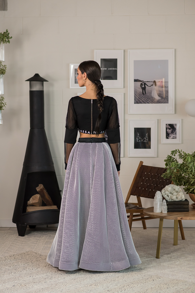 Mustard sales neoprene skirt