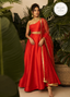 RED CLASSIC MKJ SKIRT
