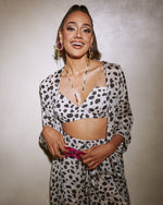DALMATIAN STRING BIKINI BUSTIER