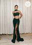 ONYX MERMAID SKIRT - READY TO SHIP