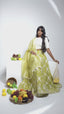 GREEN WILD FLOWER DUPATTA