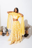 YELLOW WILD FLOWER DUPATTA