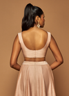 OG ROSE GOLD MIRROR BUSTIER