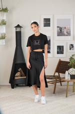 LUPIN SLIT SKIRT