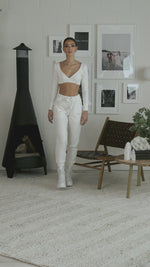 HEDWIG LONG SLEEVE BUSTIER