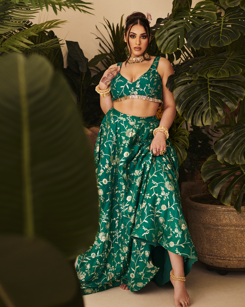 EMERALD OASIS SKIRT